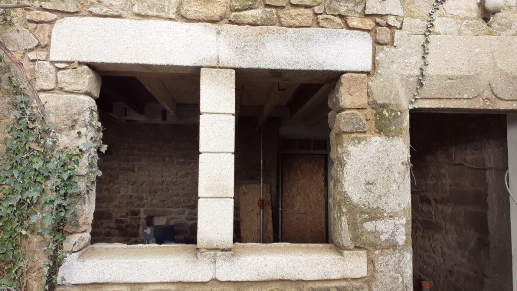 Rénovation des linteaux et appuis de fenêtre