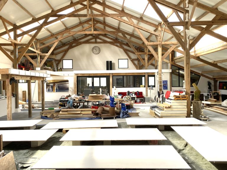 Accompagnement à la maîtrise d’œuvre pour transformation d'un hangar en loft et galerie d'art